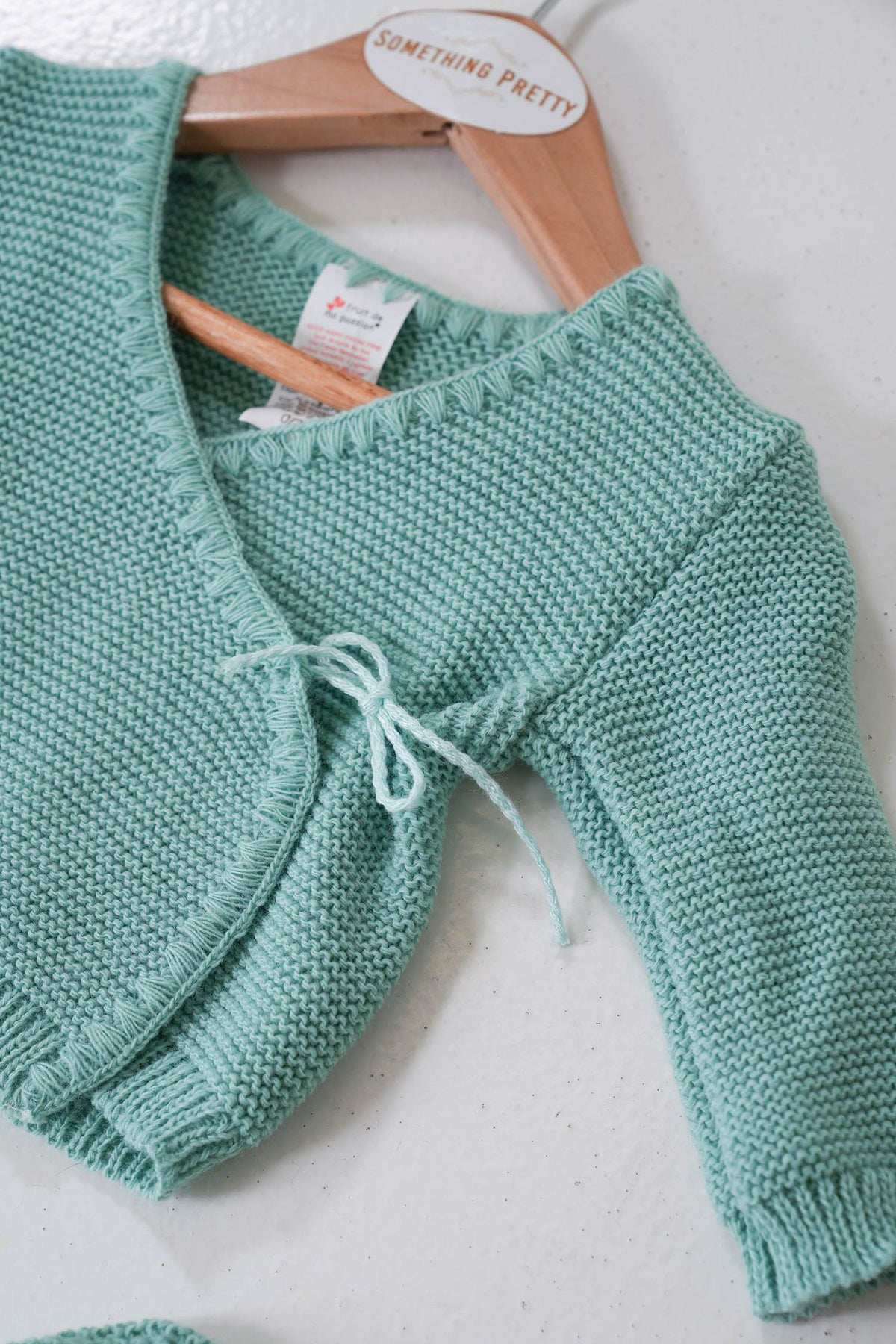 Mint Wrap Knit Set
