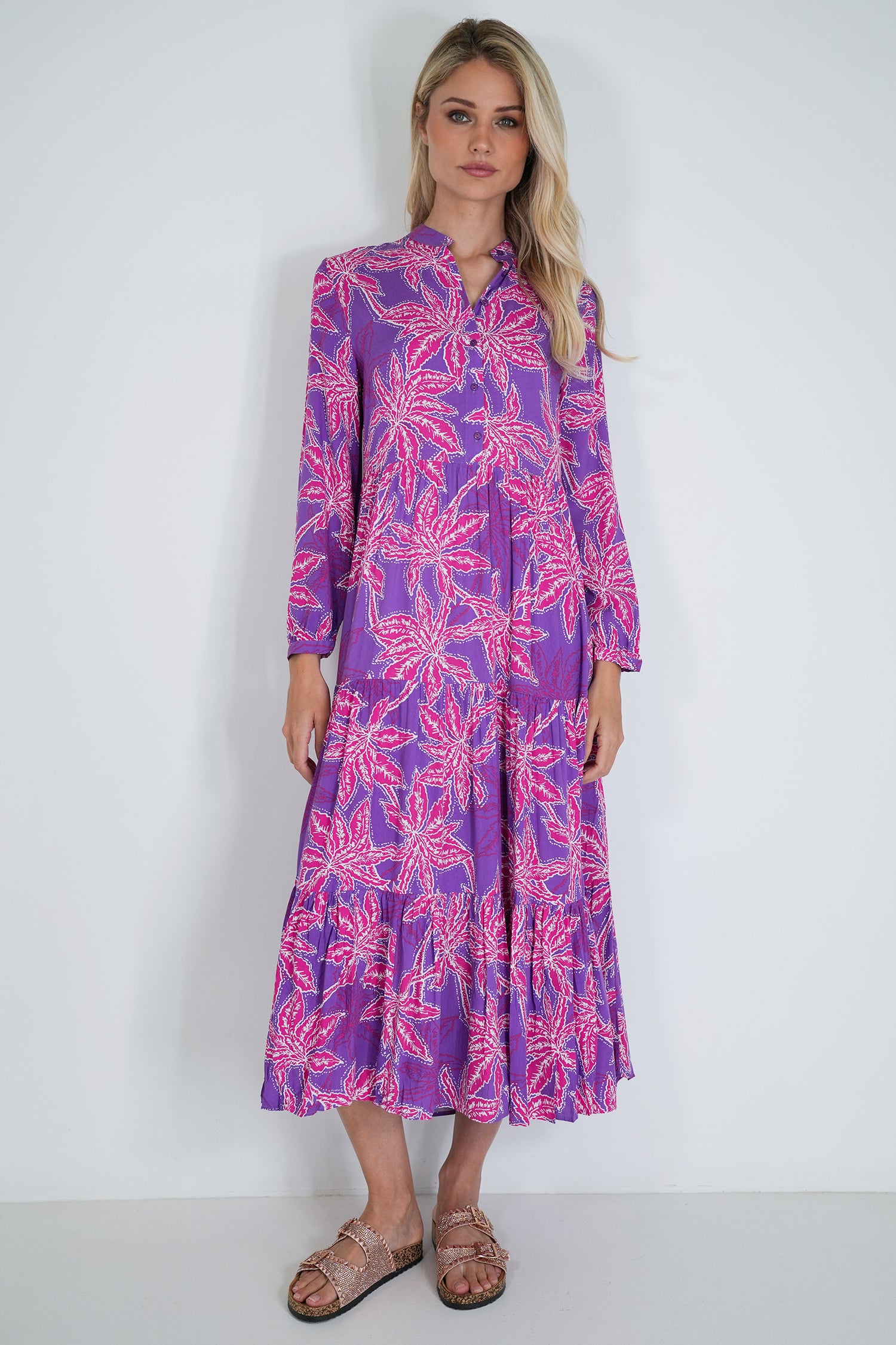 Purple and Pink Kate Dress