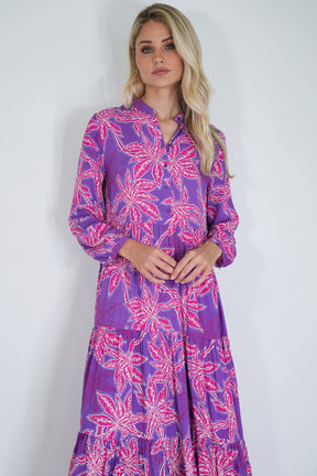 Purple and Pink Kate Dress