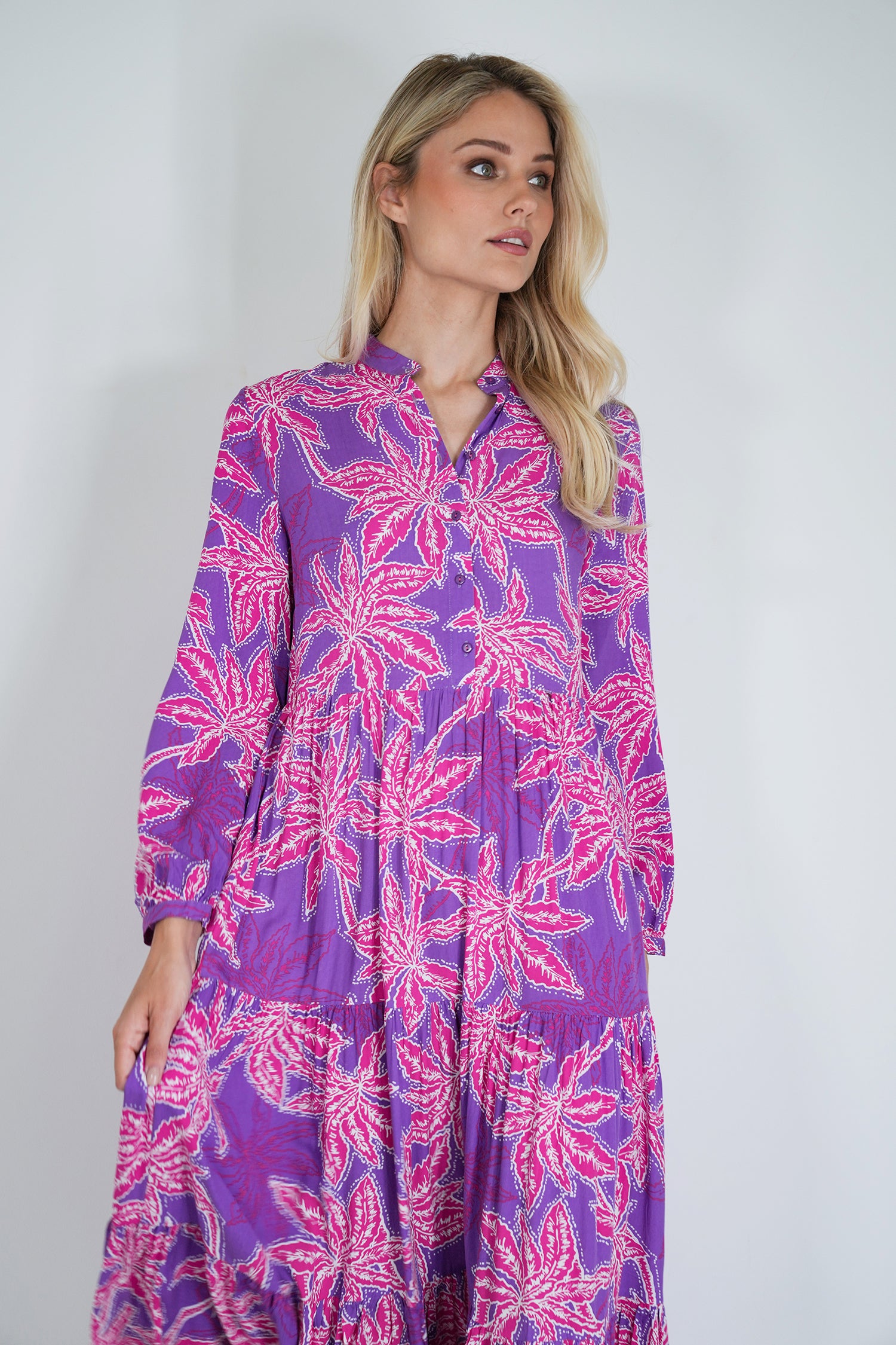 Purple and Pink Kate Dress