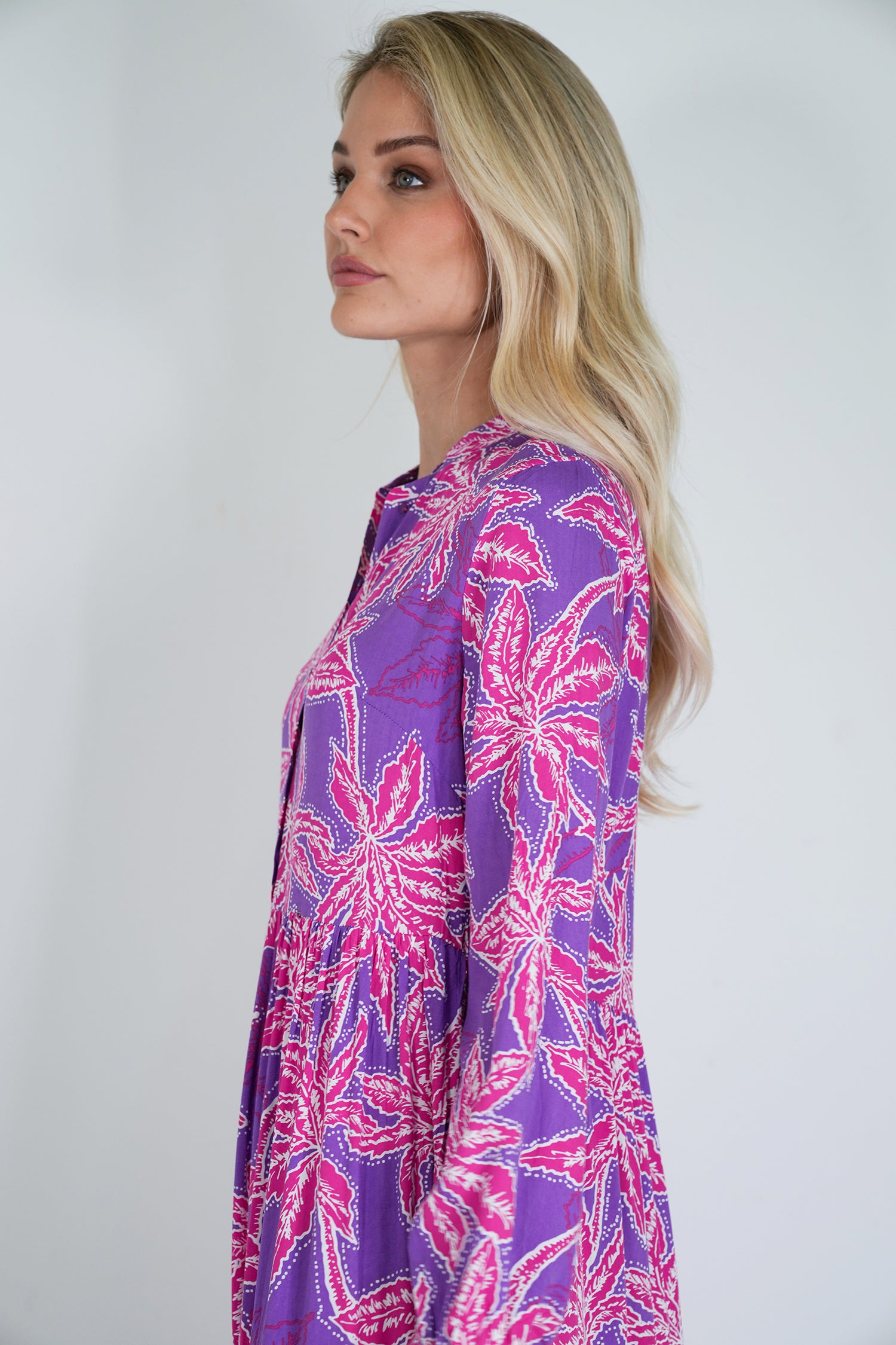 Purple and Pink Kate Dress