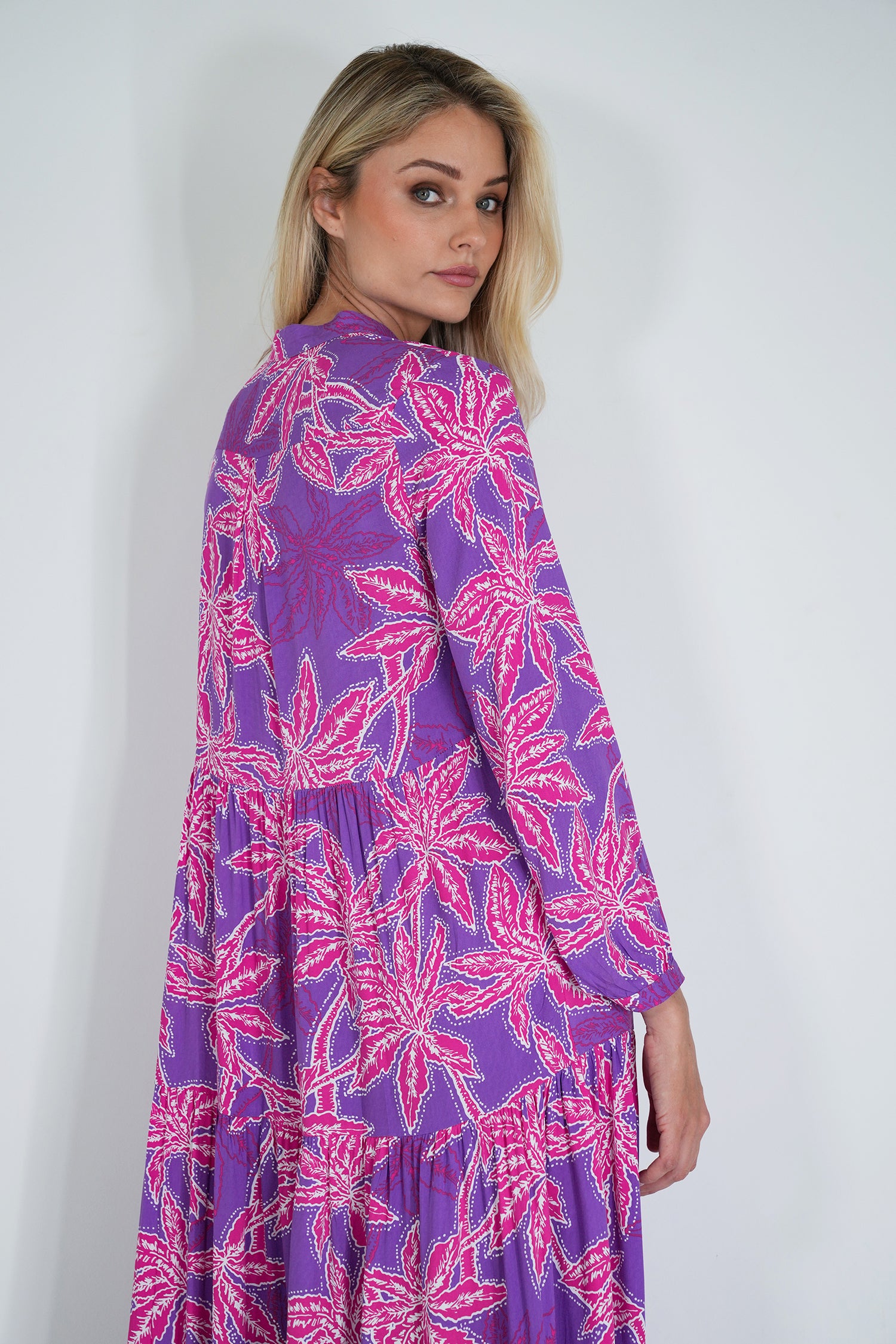 Purple and Pink Kate Dress