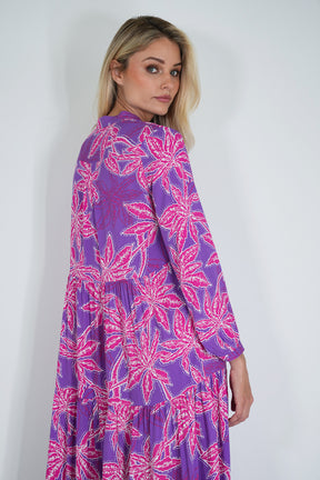 Purple and Pink Kate Dress