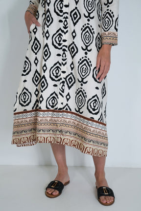 Black Hannah Shirt Dress