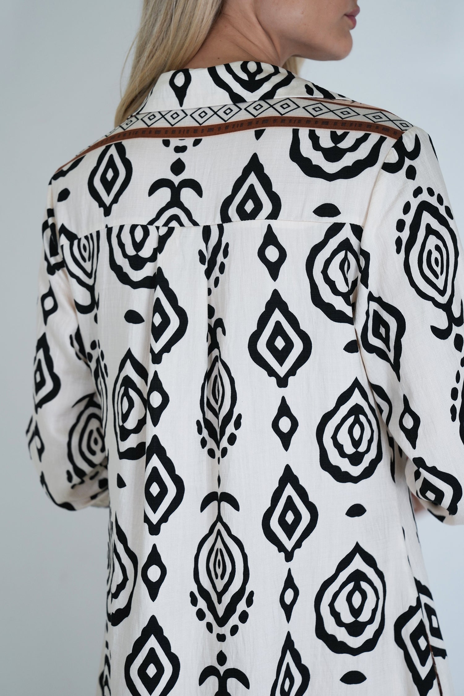 Black Hannah Shirt Dress