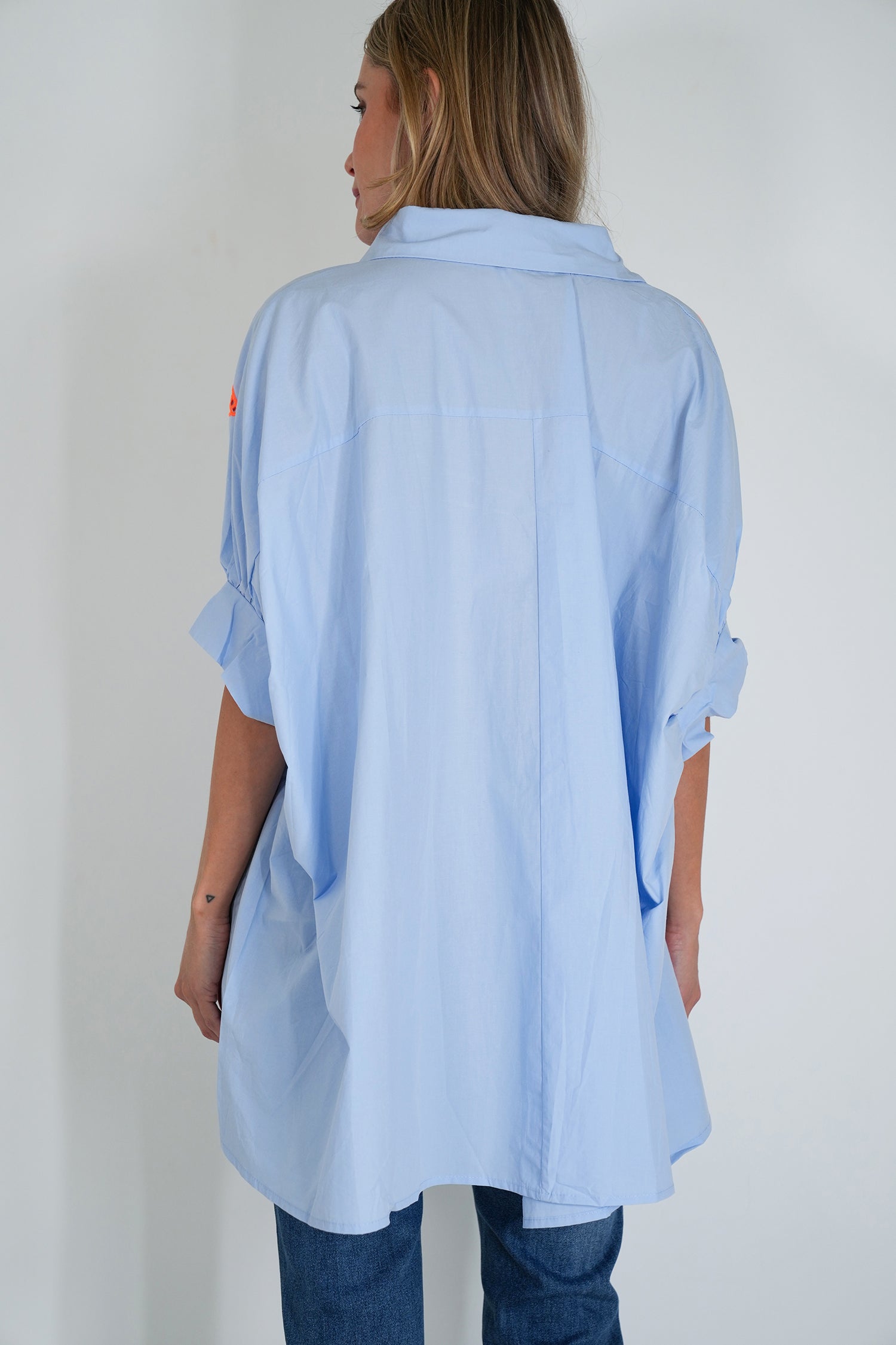 Blue Riviera Long Shirt