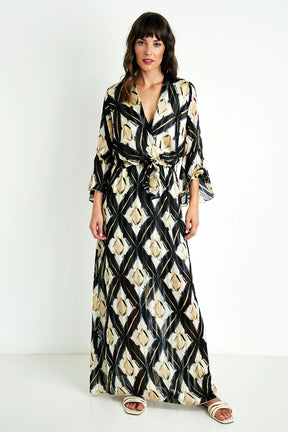 Cream Boho Dress