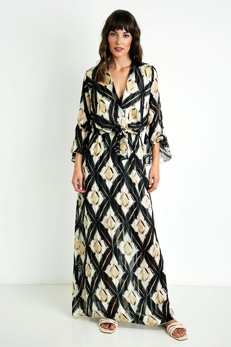Cream Boho Dress