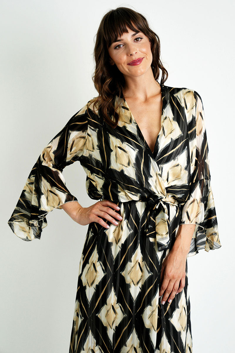 Cream Boho Dress