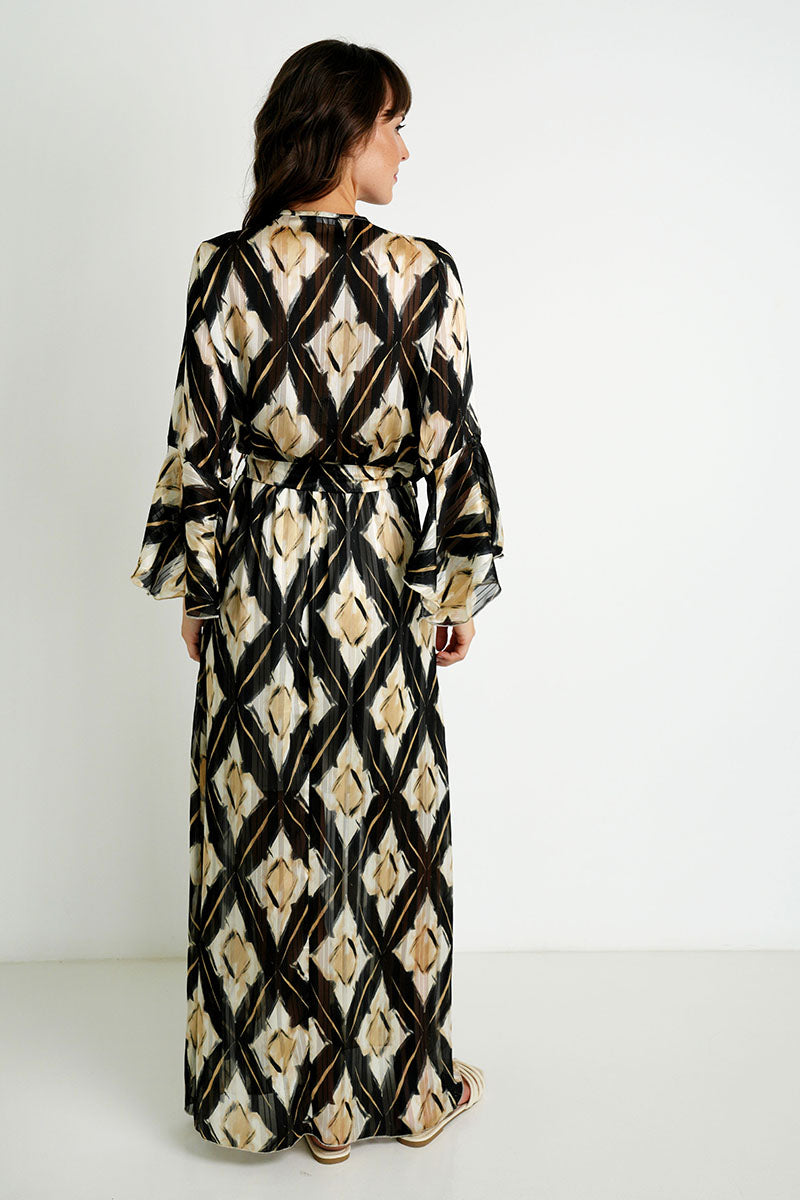 Cream Boho Dress