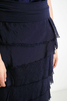 Silk Tier Skirt