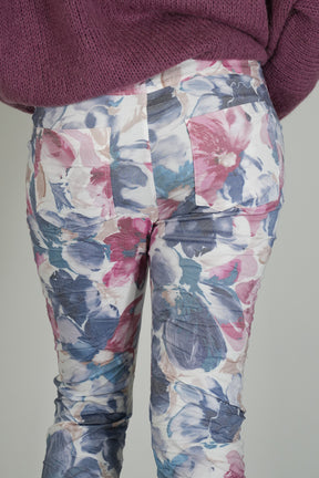 Plum and Blue Cally Jogger Pant