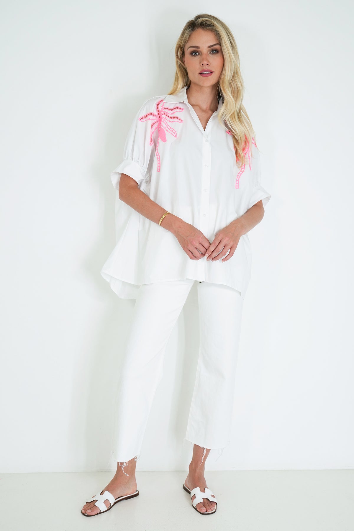 White Riviera Long Shirt