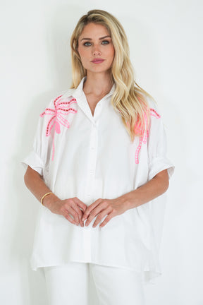 White Riviera Long Shirt