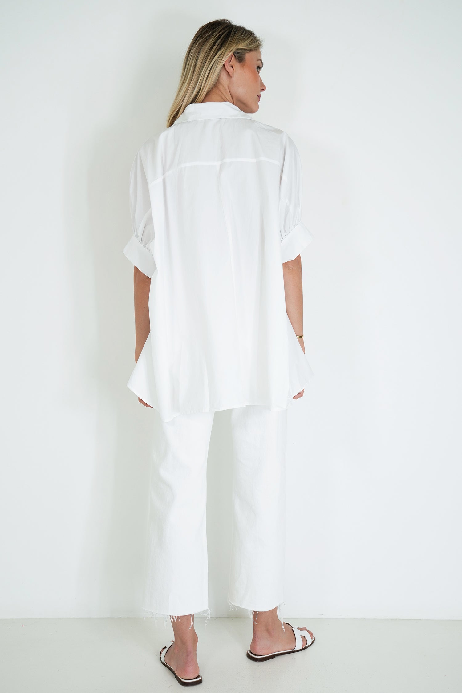 White Riviera Long Shirt