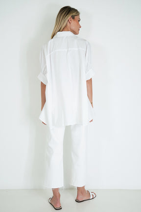 White Riviera Long Shirt
