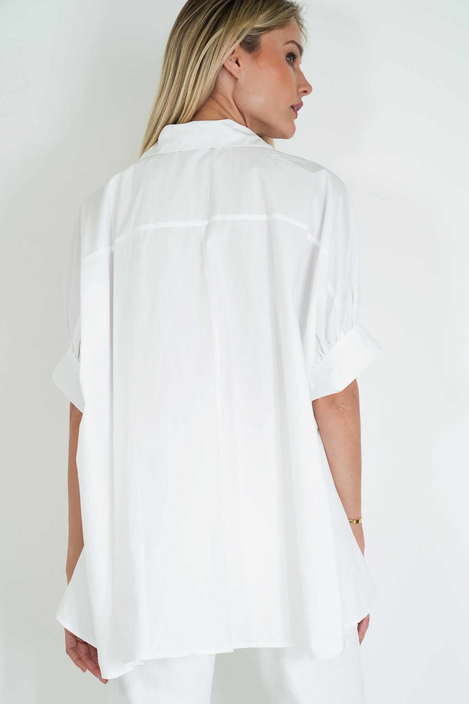 White Riviera Long Shirt