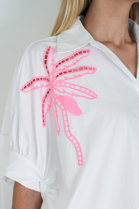 White Riviera Long Shirt