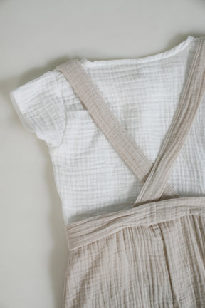 Beige Josh Suspender Set