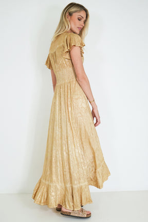 Gold Kylie Dress