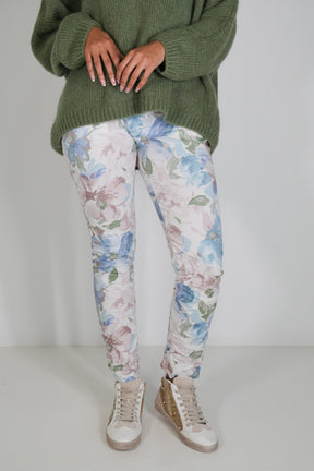 Blue and Green Cally Jogger Pant