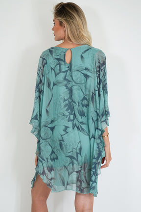 Sage Abby Silk Tunic
