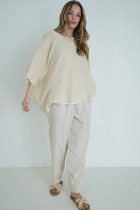 Stone Cotton Tee