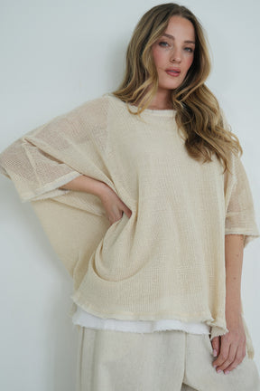 Stone Cotton Tee