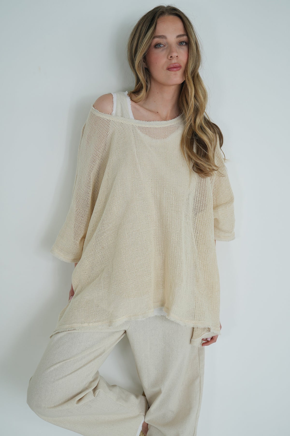 Stone Cotton Tee