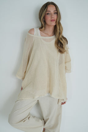 Stone Cotton Tee