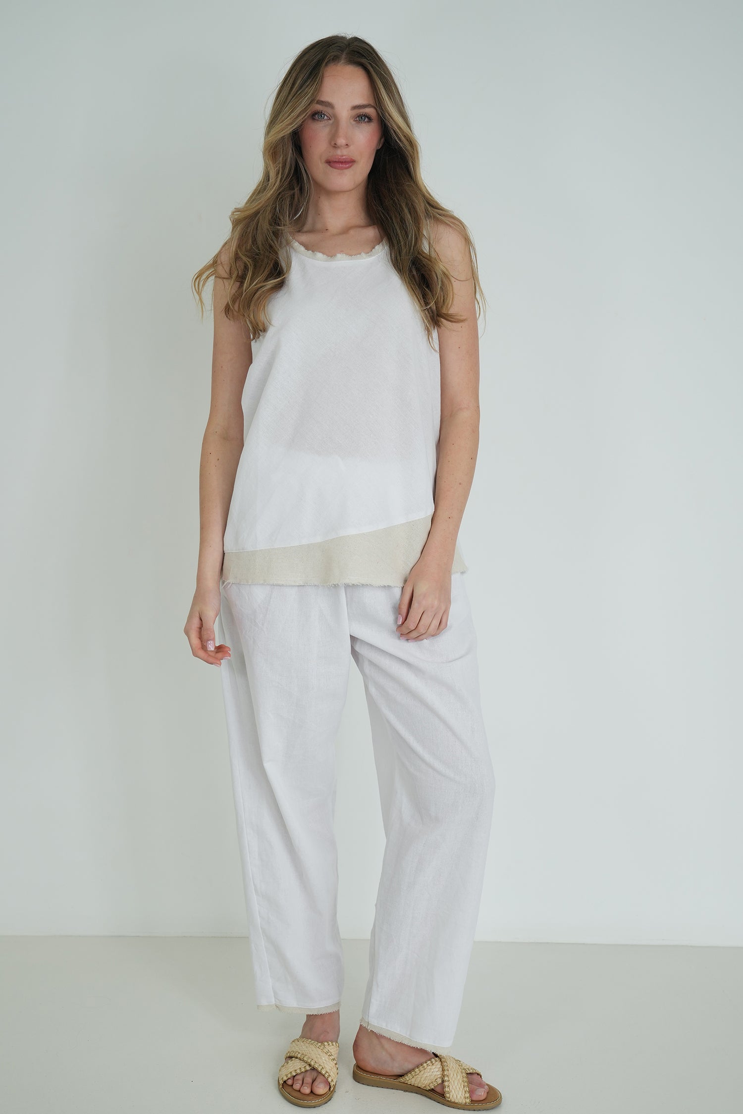 White Emily Vest