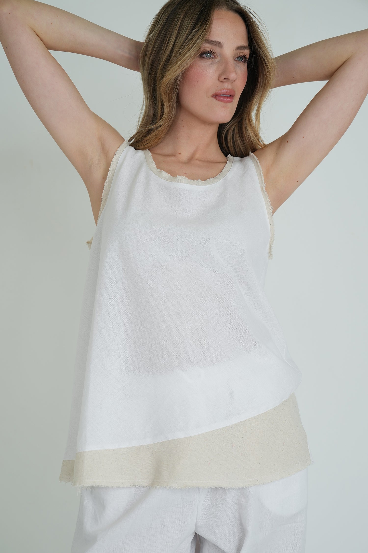 White Emily Vest
