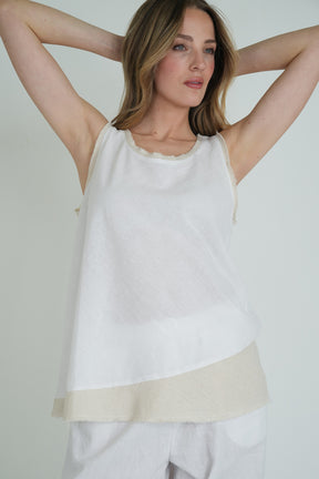 White Emily Vest