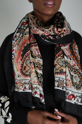 Black Stella Scarf