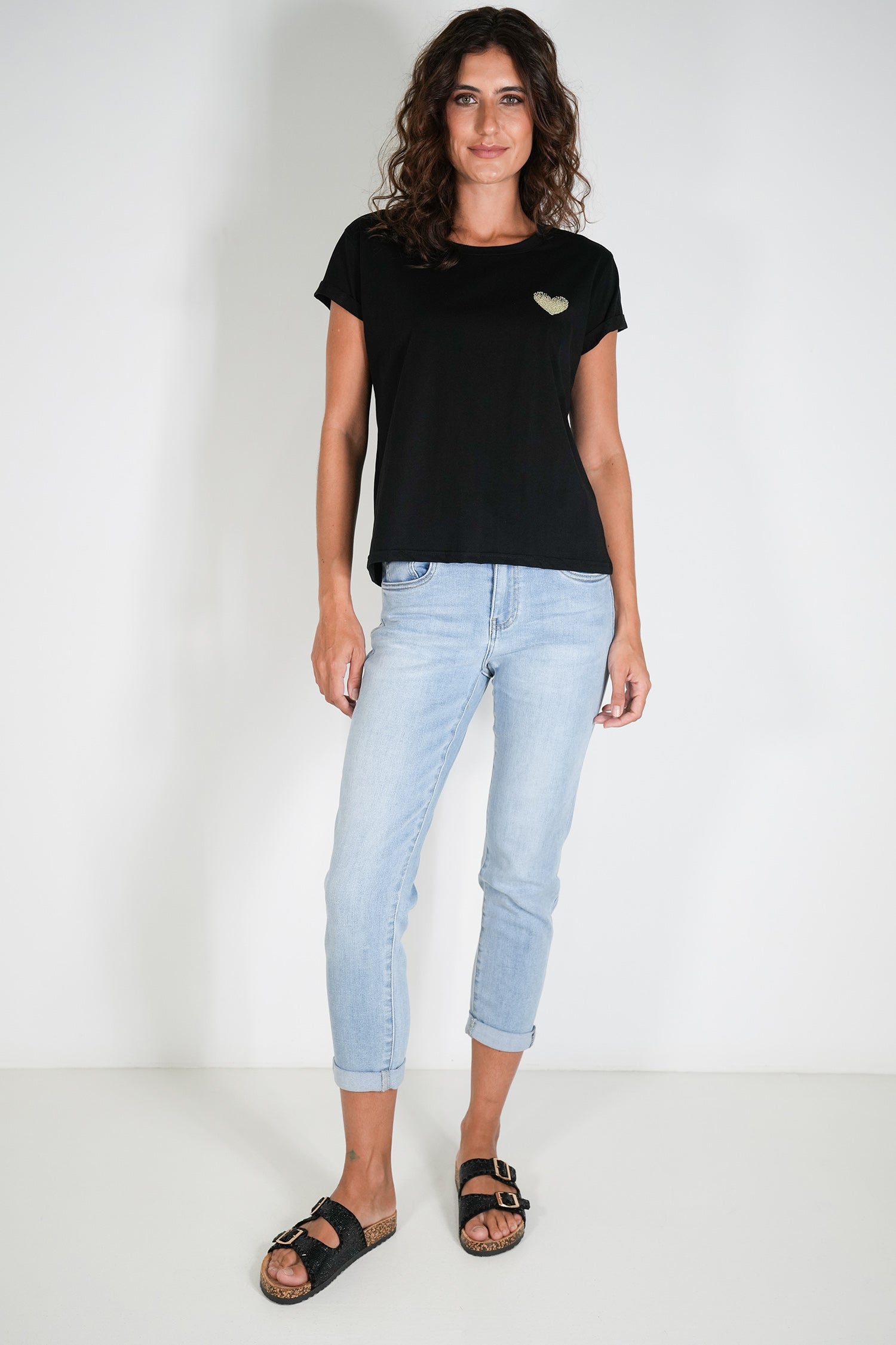 Embroidered Pocket Jean