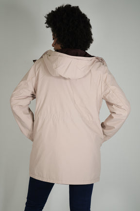 Burgundy Reversible Rain Coat