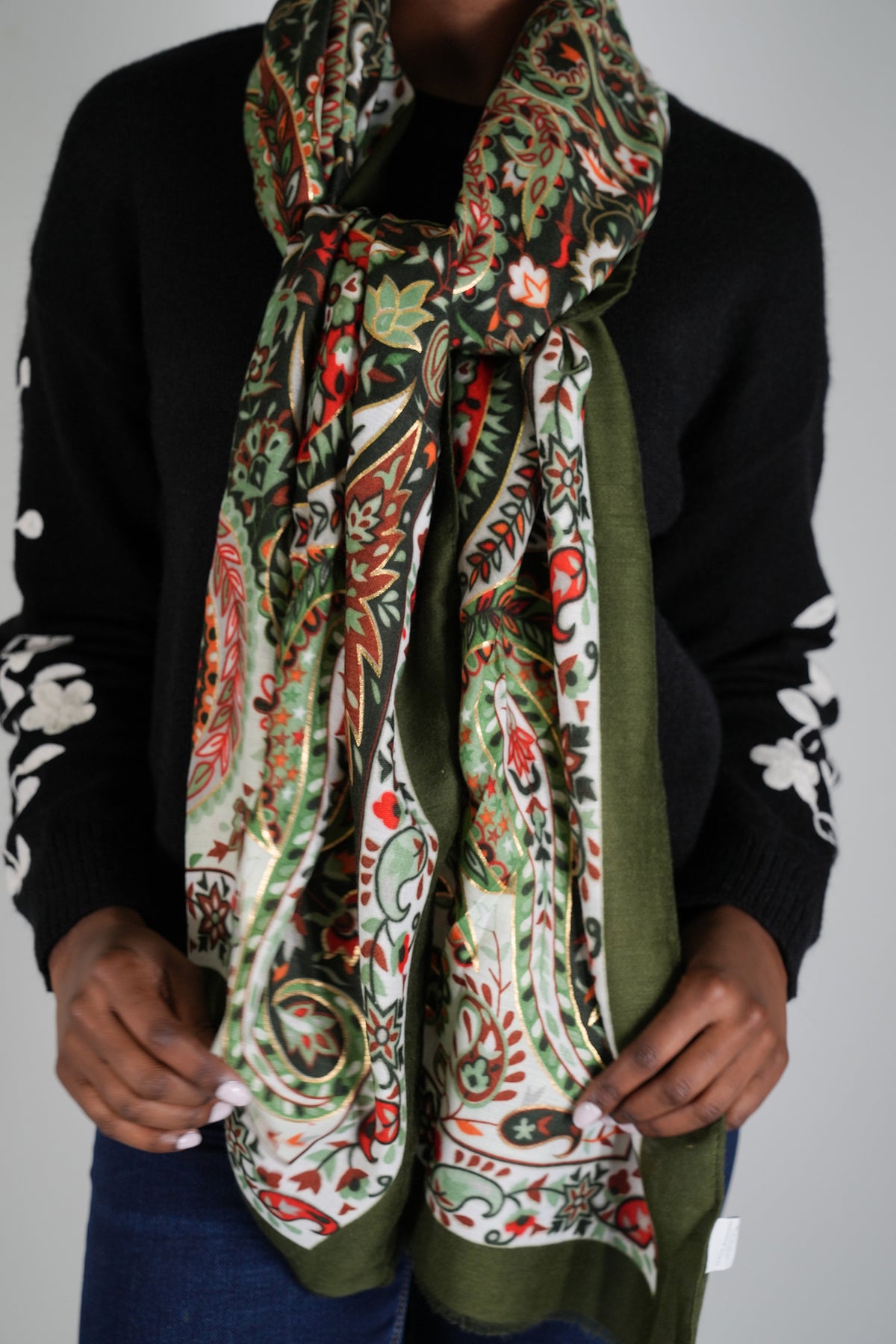 Khaki Stella Scarf