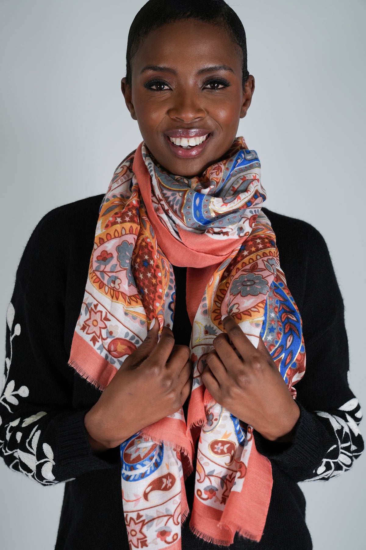 Coral Stella Scarf