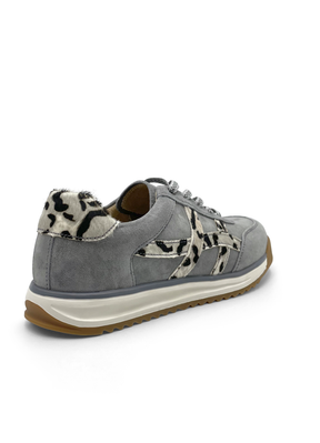 Julz Astrid Grey Leopard Sneaker