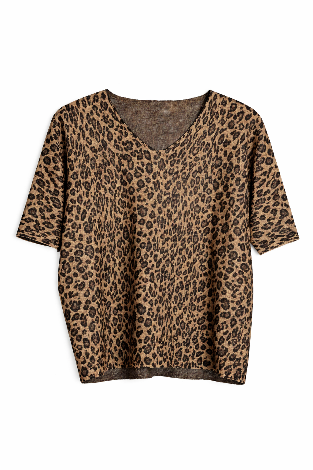 Leopard Sparkly Knit