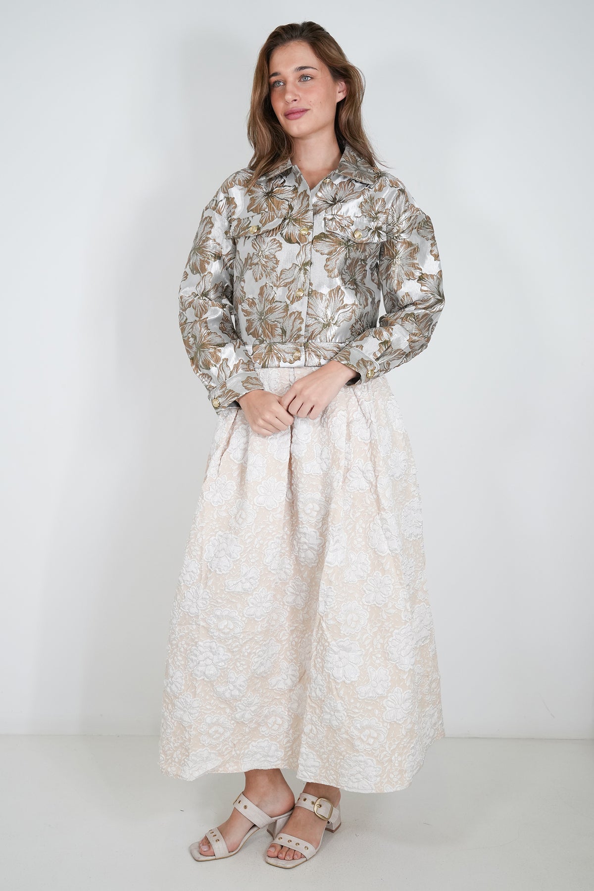 Metallic Formal Jacket