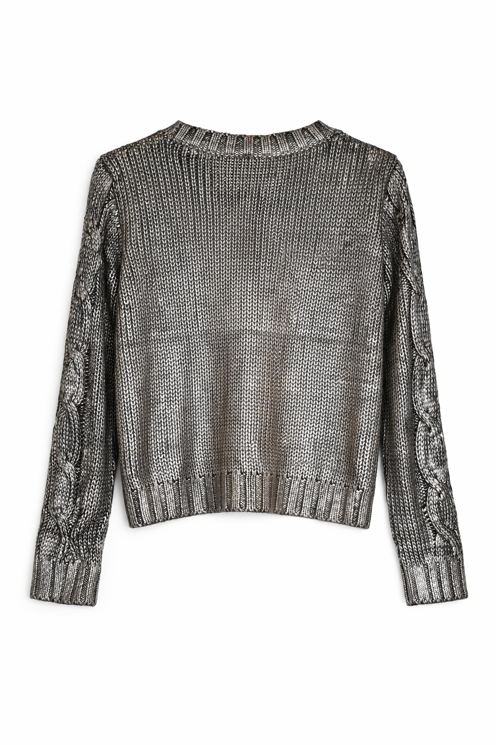 Gold Foil Black Jumper