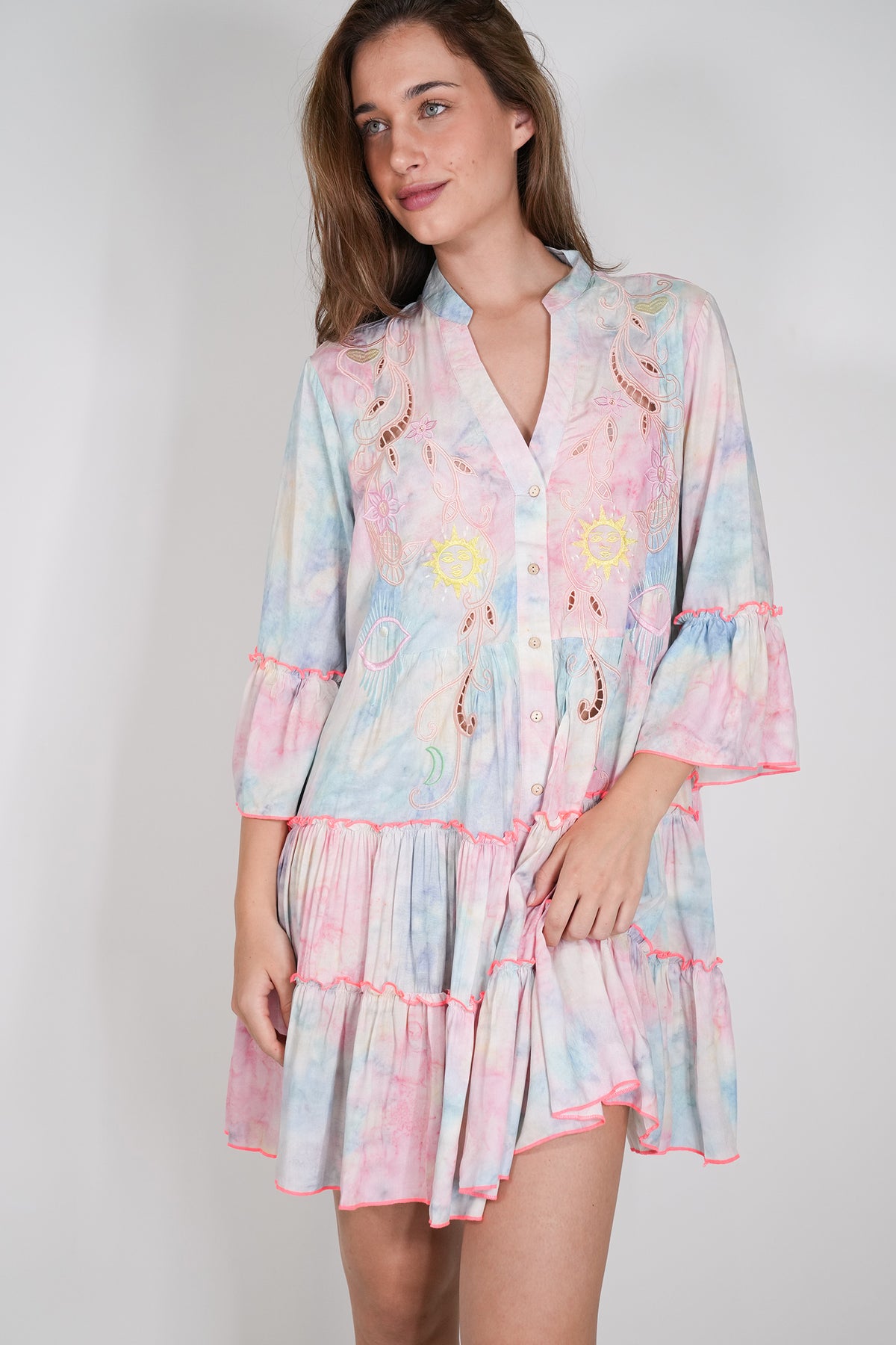 Multicolour Alexa Tunic Dress