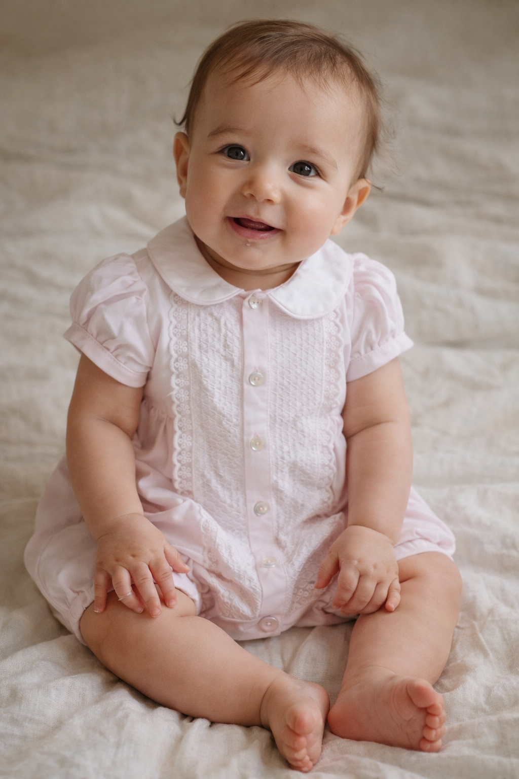 Pink Luna Romper