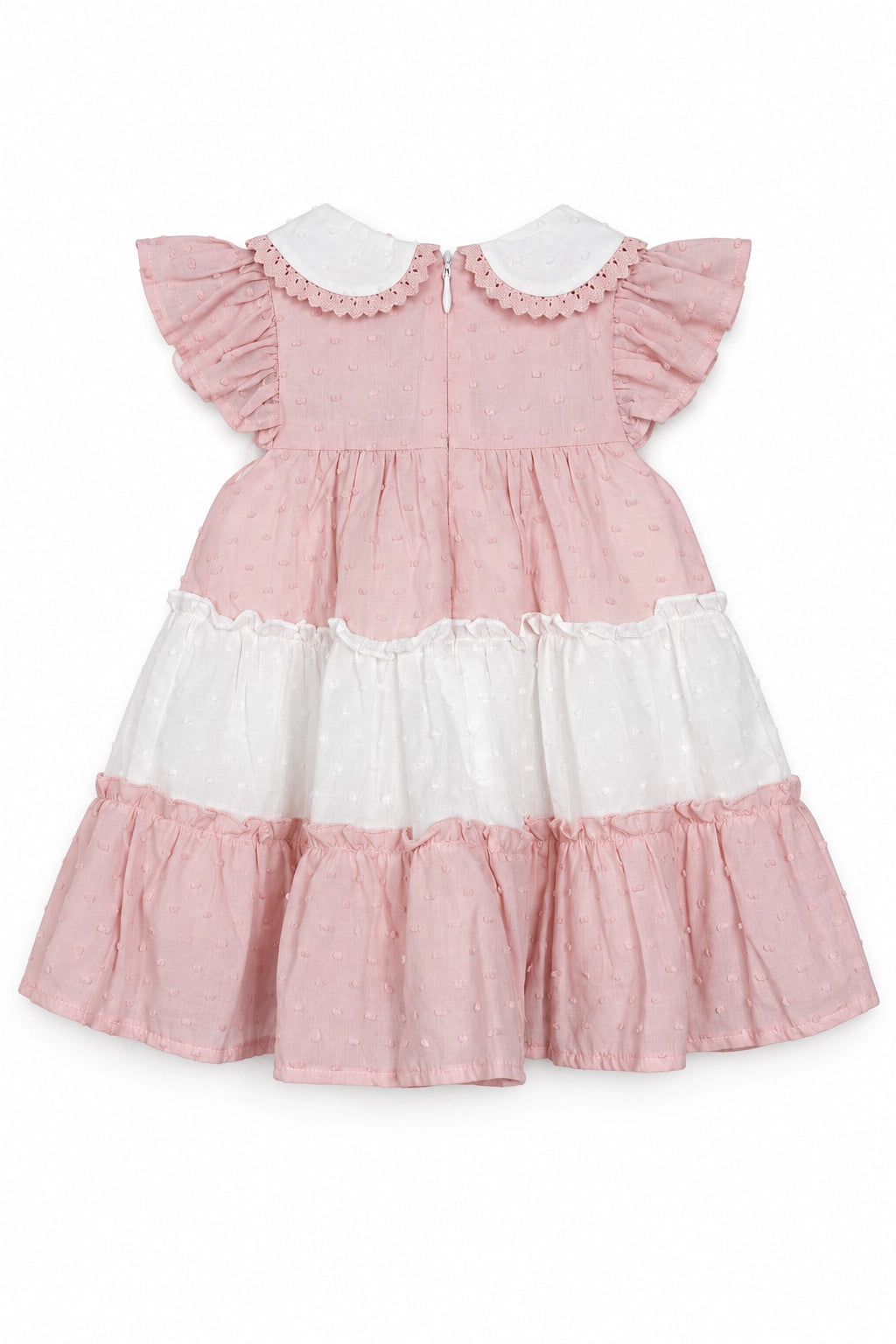 Pink and White Nala Dress
