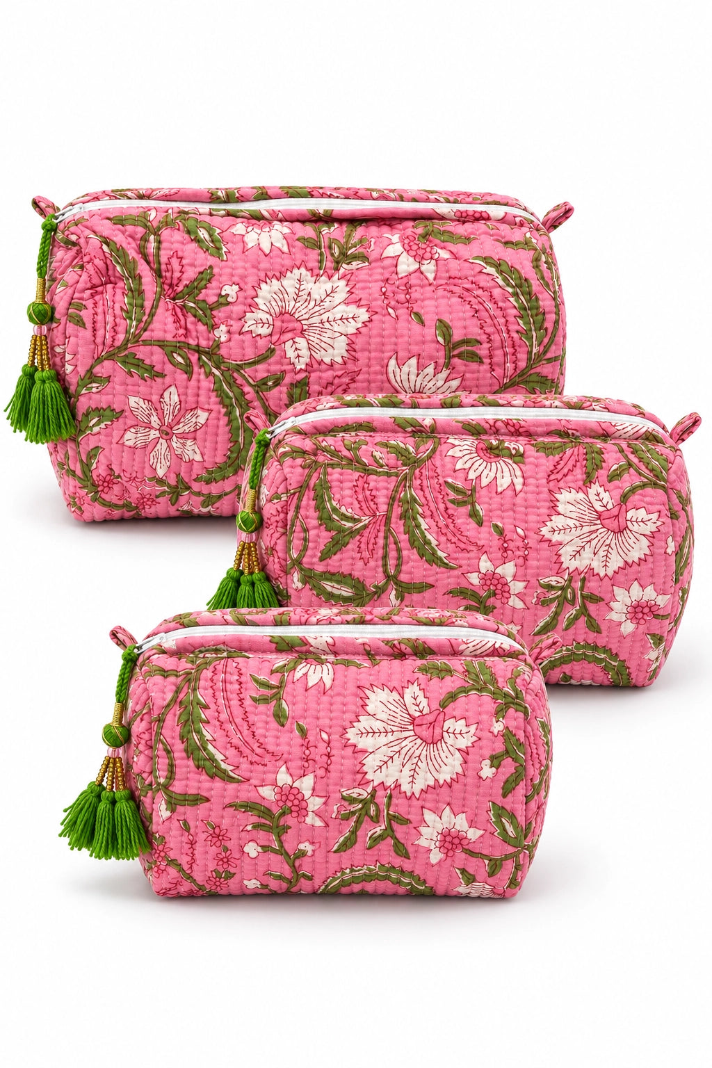 Pink Floral Vanity 3 pack