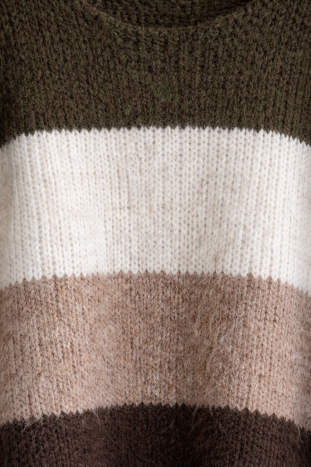 Chocolate Striped Ella Jumper