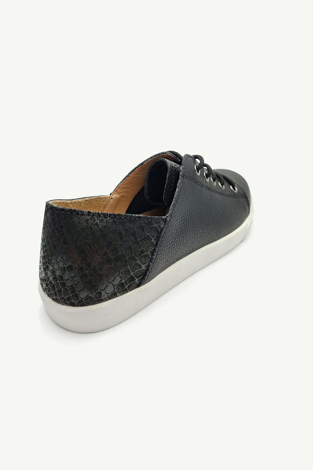 Julz Black Snake Vicki Sneaker