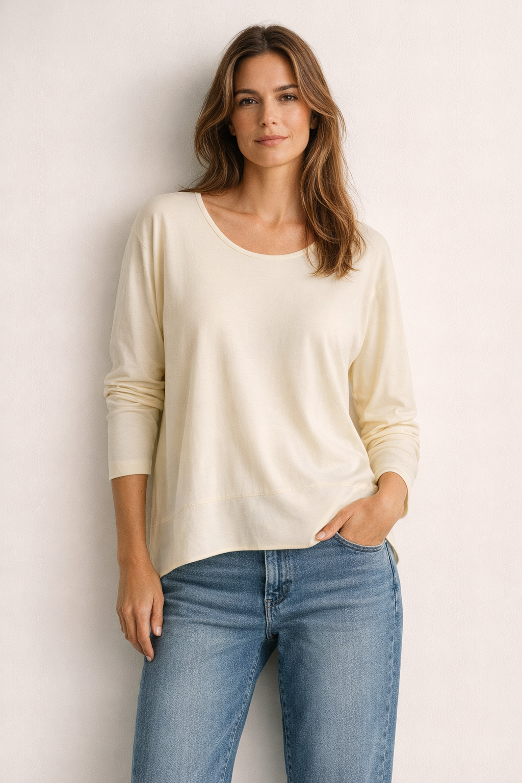 Yellow Basic Cotton Top