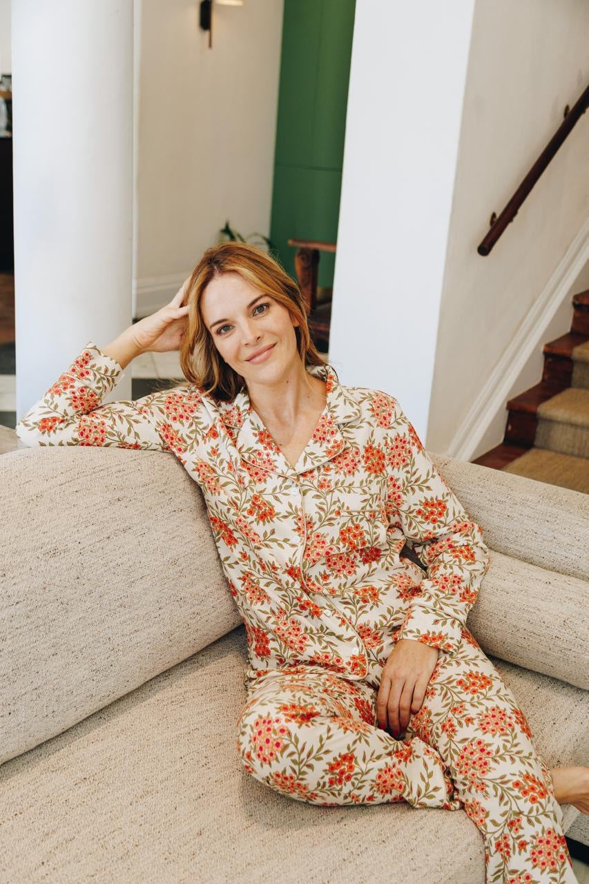 Poppy Divine Coral Spring Long PJ